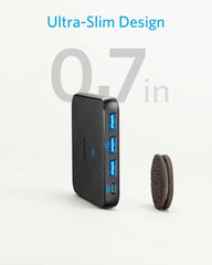 Buy Anker PowerPort Atom III Slim (Four Ports) Charger Adapter from Vmart in Pakistan