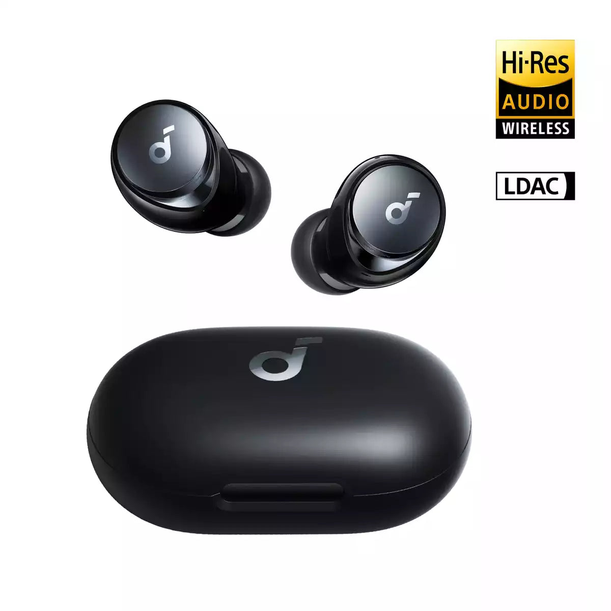 Anker Space A40 Long Lasting Noise Cancelling Earbuds - Black