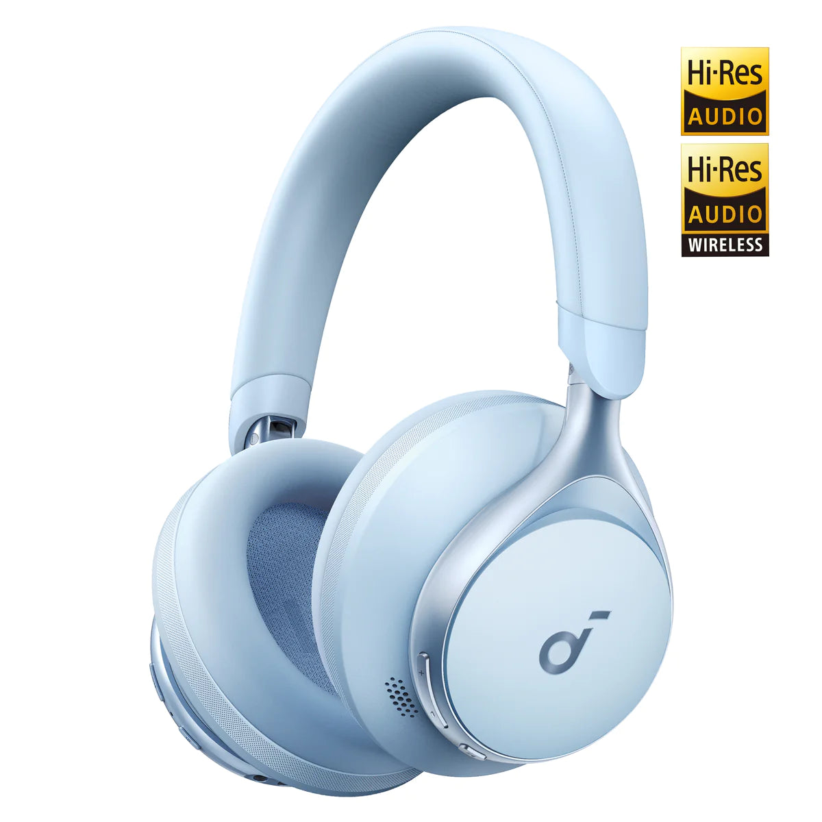 Anker Space One Active Noise Cancelling Headphones - Sky Blue