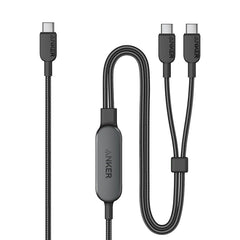 Buy Anker 140W 2-in-1 USB-C to USB-C Cable 1.2m Black from Vmart in Pakistan