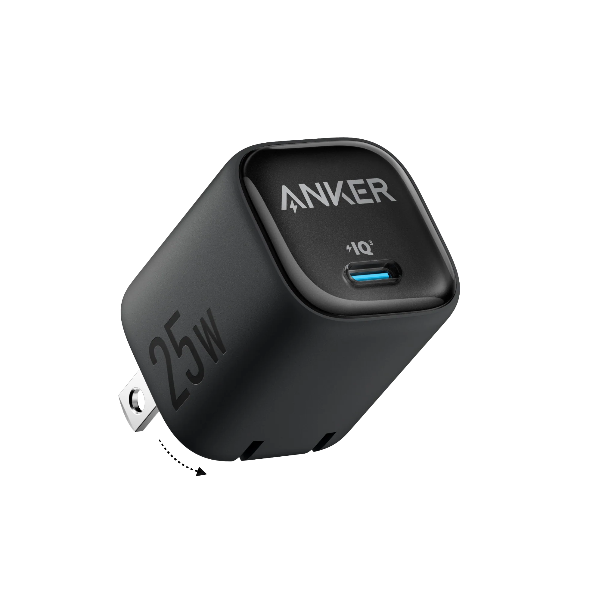 Buy Anker 25W Compact Charger 2 Pin US Black from Vmart in Pakistan