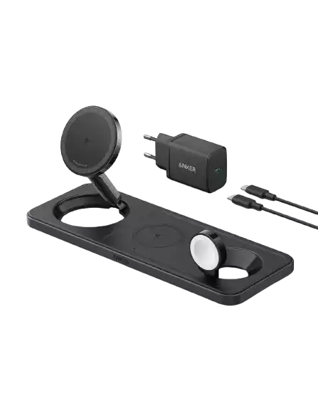 Buy Anker MagGo Wireless Charging Station (3-in-1 Pad) Vmart in Pakistan