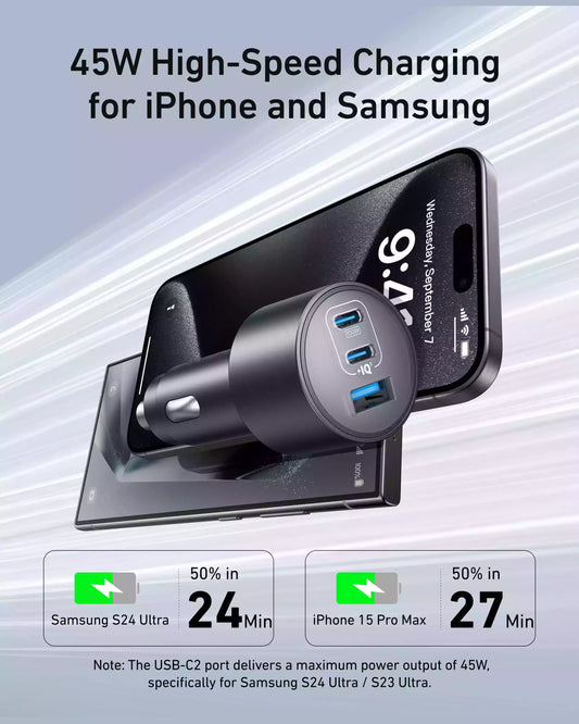 Buy Anker Nano Car Charger (167.5W 3 Ports) from Vmart in Pakistan