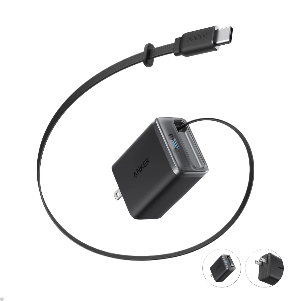 Buy Anker Nano Charger (35W Built-In Retractable USB-C Cable) Vmart in Pakistan