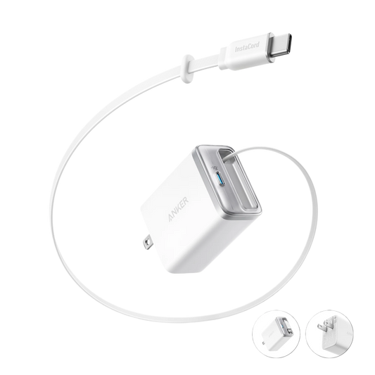 Buy Anker Nano Charger (35W Built-In Retractable USB-C Cable) Vmart in Pakistan