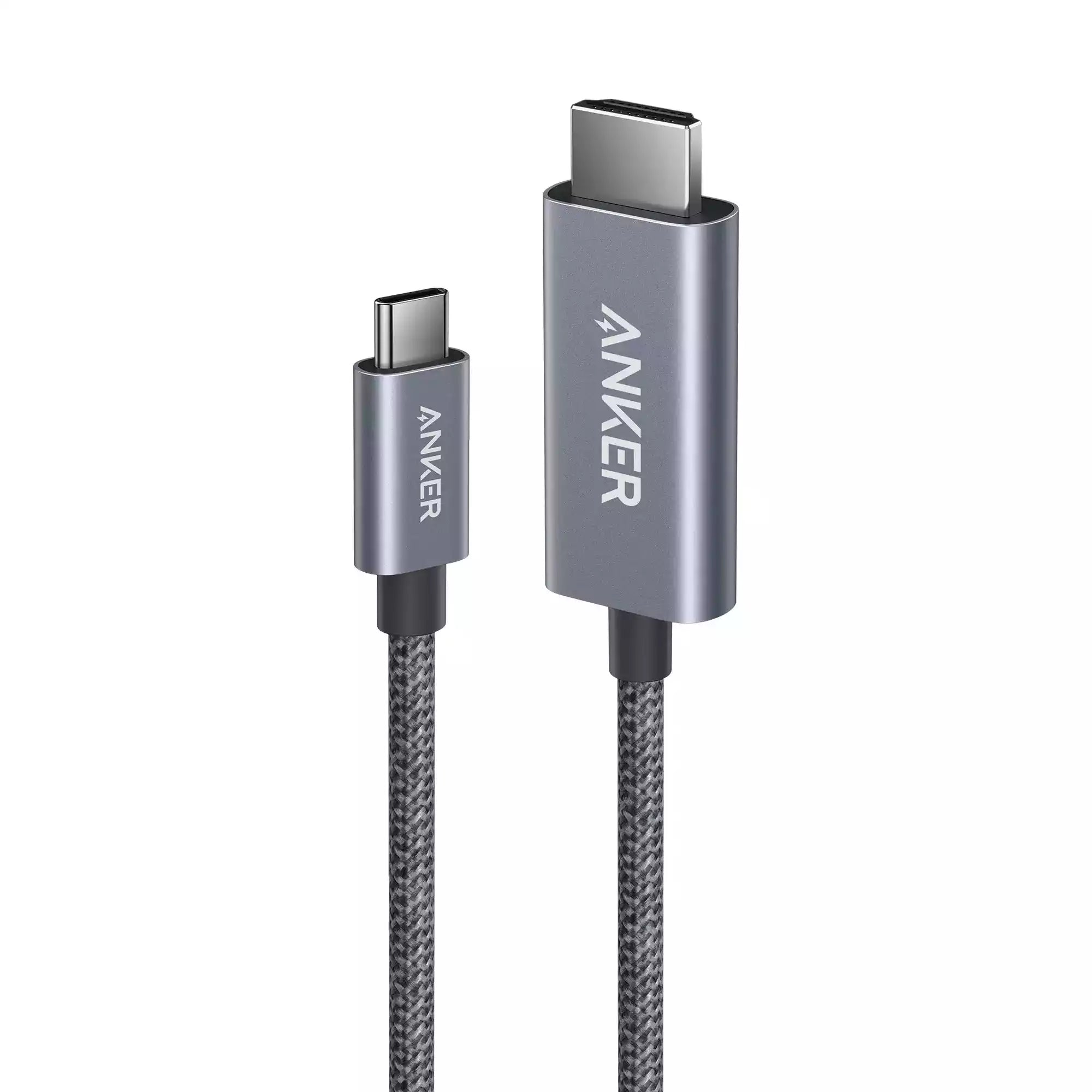 Buy Anker Nano USB C to HDMI Cable 4K@60Hz Ultra Fast Braided Nylon Adapter Cable 3ft/0.9m from Vmart in Pakistan