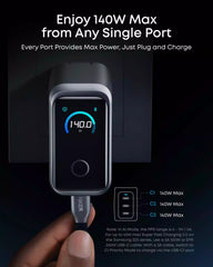 Buy Anker Prime Charger (160W, 3 Ports, Smart Display) Vmart in Pakistan