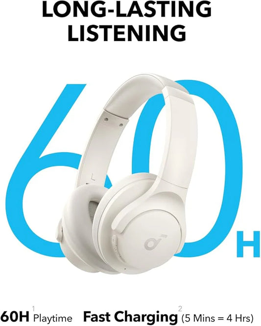 Anker Soundcore Q11i Wireless Over-Ear Bluetooth Headphones White