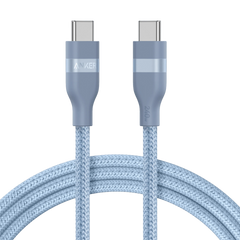 Buy Anker USB-C to USB-C Cable (240W Upcycled-Braided) 6ft Blue from Vmart in Pakistan