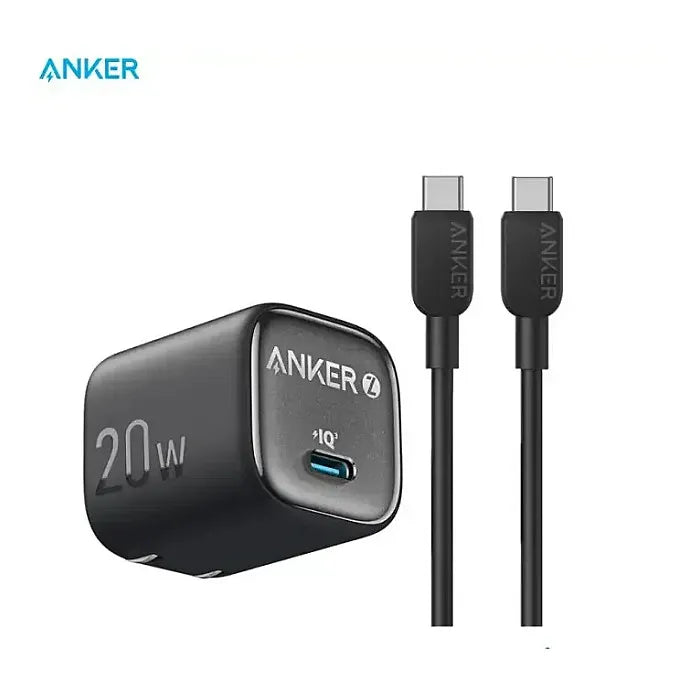 Buy Anker Zolo 20W USB-C Charger with USB-C to USB-C Cable from Vmart in Pakistan