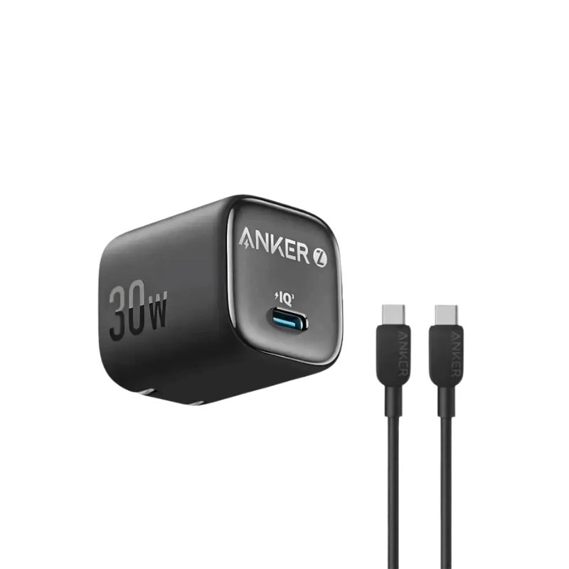 Buy Anker Zolo 30w Usb-C Charger with 3ft Braided Usb-C to Usb-C Cable from Vmart in Pakistan