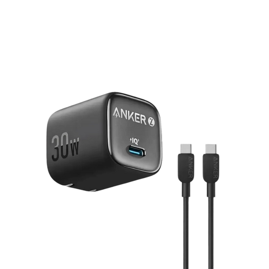 Buy Anker Zolo 30w Usb-C Charger with 3ft Braided Usb-C to Usb-C Cable from Vmart in Pakistan