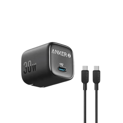 Buy Anker Zolo 30w Usb-C Charger with 3ft Braided Usb-C to Usb-C Cable from Vmart in Pakistan