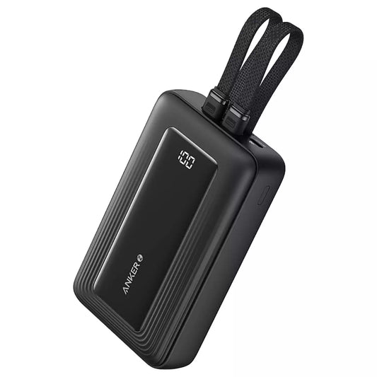 Buy Anker Zolo Power Bank (20K Built-In USB-C and Lightning Cable) Black from Vmart in Pakistan