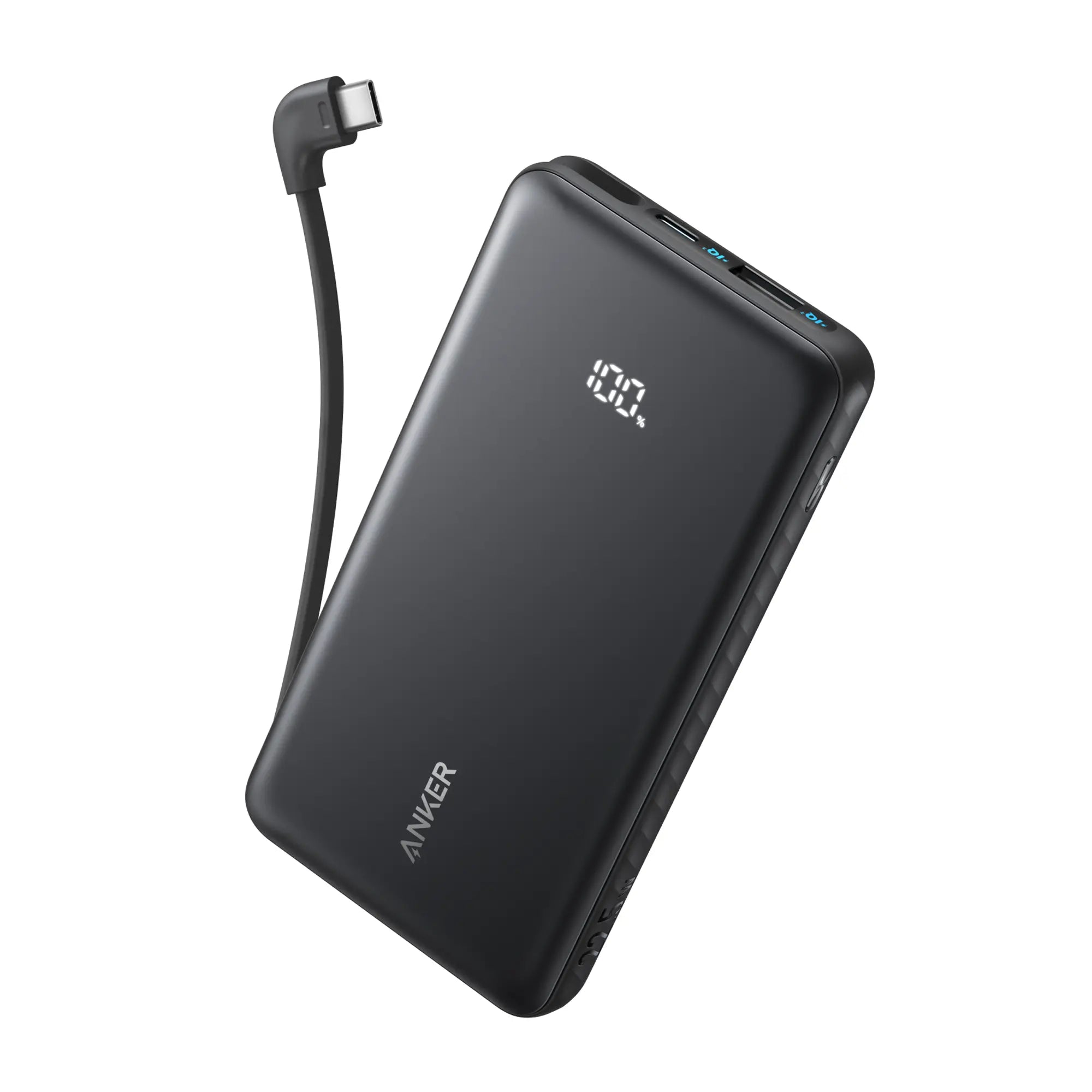 Buy Anker Zolo Powerbank 10000mAh 22.5W Fast Charging Power Bank with Built-in USB-C Cable Vmart in Pakistan