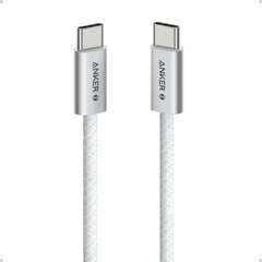 Buy Anker Zolo USB C to USB C 240W Braided Fast Charging Cable 1.5m White from Vmart in Pakistan