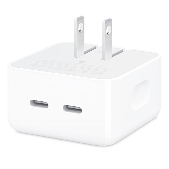 Apple 35W Dual USB-C Port Compact Power Adapter