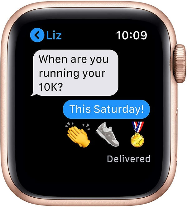Buy Apple Watch Series 6 With Sports Band - Gold Aluminum Case - 44mm from Vmart in Pakistan