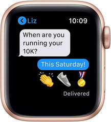 Buy Apple Watch Series 6 With Sports Band - Gold Aluminum Case - 44mm from Vmart in Pakistan