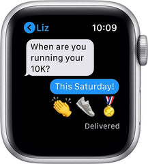 Buy Apple Watch Series 6 With Sports Band - Silver Aluminum Case - 44mm from Vmart in Pakistan