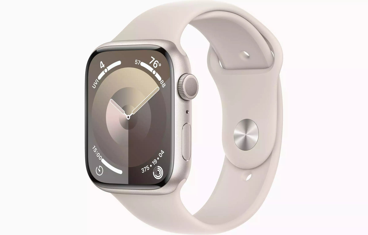 Apple Watch Series 9 45mm Sport Band - Starlight