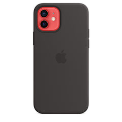 Apple iPhone 12 | 12 Pro Silicone Case with MagSafe - Black