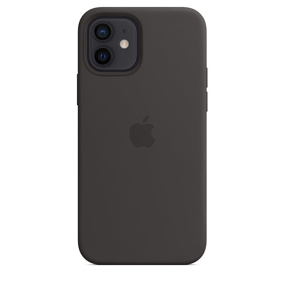 Apple iPhone 12 | 12 Pro Silicone Case with MagSafe - Black