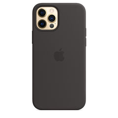 Buy Apple iPhone 12 | 12 Pro Silicone Case with MagSafe - Black from Vmart in Pakistan
