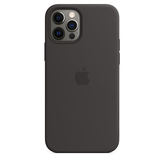 Apple iPhone 12 | 12 Pro Silicone Case with MagSafe - Black