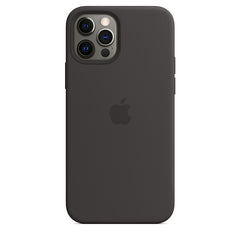 Buy Apple iPhone 12 | 12 Pro Silicone Case with MagSafe - Black from Vmart in Pakistan