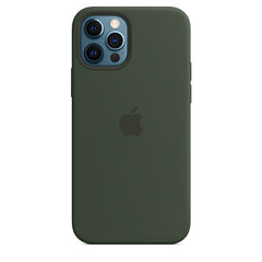 Buy Apple iPhone 12 | 12 Pro Silicone Case with MagSafe - Cyprus Green from Vmart in Pakistan