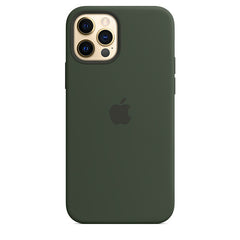 Buy Apple iPhone 12 | 12 Pro Silicone Case with MagSafe - Cyprus Green from Vmart in Pakistan