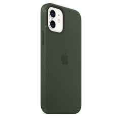 Buy Apple iPhone 12 | 12 Pro Silicone Case with MagSafe - Cyprus Green from Vmart in Pakistan
