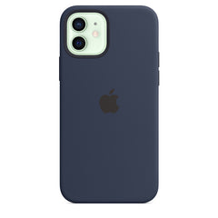 Apple iPhone 12 | 12 Pro Silicone Case with MagSafe - Deep Navy