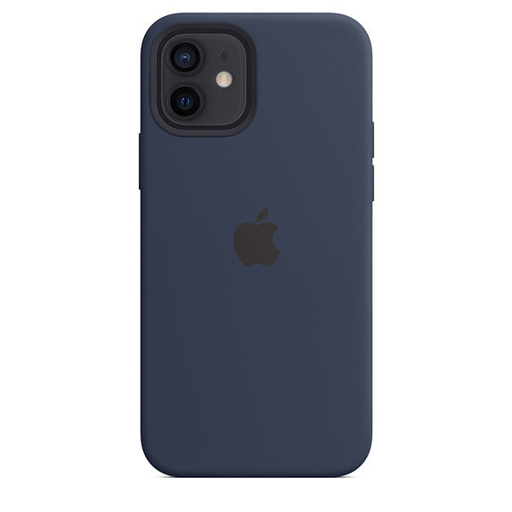 Apple iPhone 12 | 12 Pro Silicone Case with MagSafe - Deep Navy