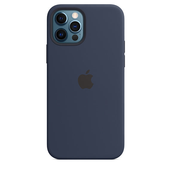 Apple iPhone 12 | 12 Pro Silicone Case with MagSafe - Deep Navy