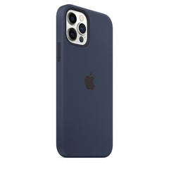 Buy Apple iPhone 12 | 12 Pro Silicone Case with MagSafe - Deep Navy from Vmart in Pakistan
