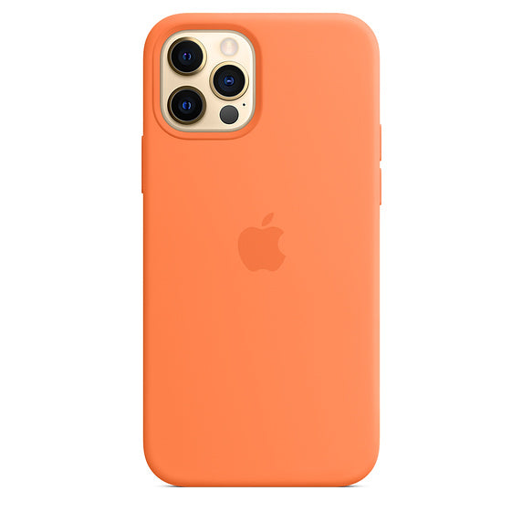 Apple iPhone 12 | 12 Pro Silicone Case with MagSafe - Kumquat