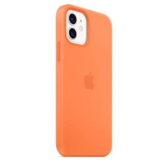 Apple iPhone 12 | 12 Pro Silicone Case with MagSafe - Kumquat