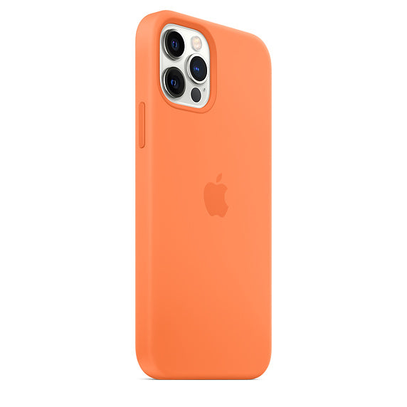 Apple iPhone 12 | 12 Pro Silicone Case with MagSafe - Kumquat