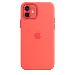 Apple iPhone 12 | 12 Pro Silicone Case with MagSafe - Pink Citrus