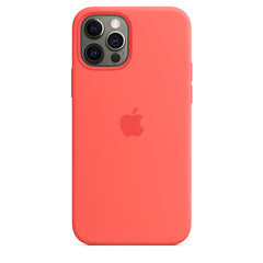 Buy Apple iPhone 12 | 12 Pro Silicone Case with MagSafe - Pink Citrus from Vmart in Pakistan