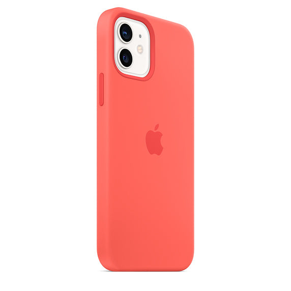 Apple iPhone 12 | 12 Pro Silicone Case with MagSafe - Pink Citrus