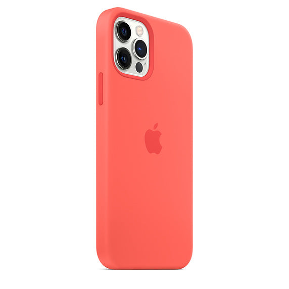 Apple iPhone 12 | 12 Pro Silicone Case with MagSafe - Pink Citrus