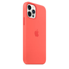 Buy Apple iPhone 12 | 12 Pro Silicone Case with MagSafe - Pink Citrus from Vmart in Pakistan