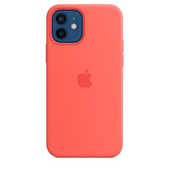 Apple iPhone 12 | 12 Pro Silicone Case with MagSafe - Pink Citrus