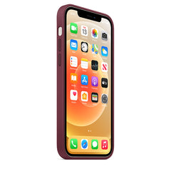 Buy Apple iPhone 12 | 12 Pro Silicone Case with MagSafe - Plum from Vmart in Pakistan