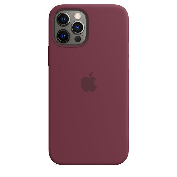 Apple iPhone 12 | 12 Pro Silicone Case with MagSafe - Plum