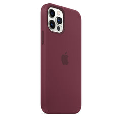 Apple iPhone 12 | 12 Pro Silicone Case with MagSafe - Plum