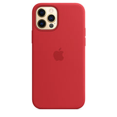 Buy Apple iPhone 12 | 12 Pro Silicone Case with MagSafe - Red from Vmart in Pakistan